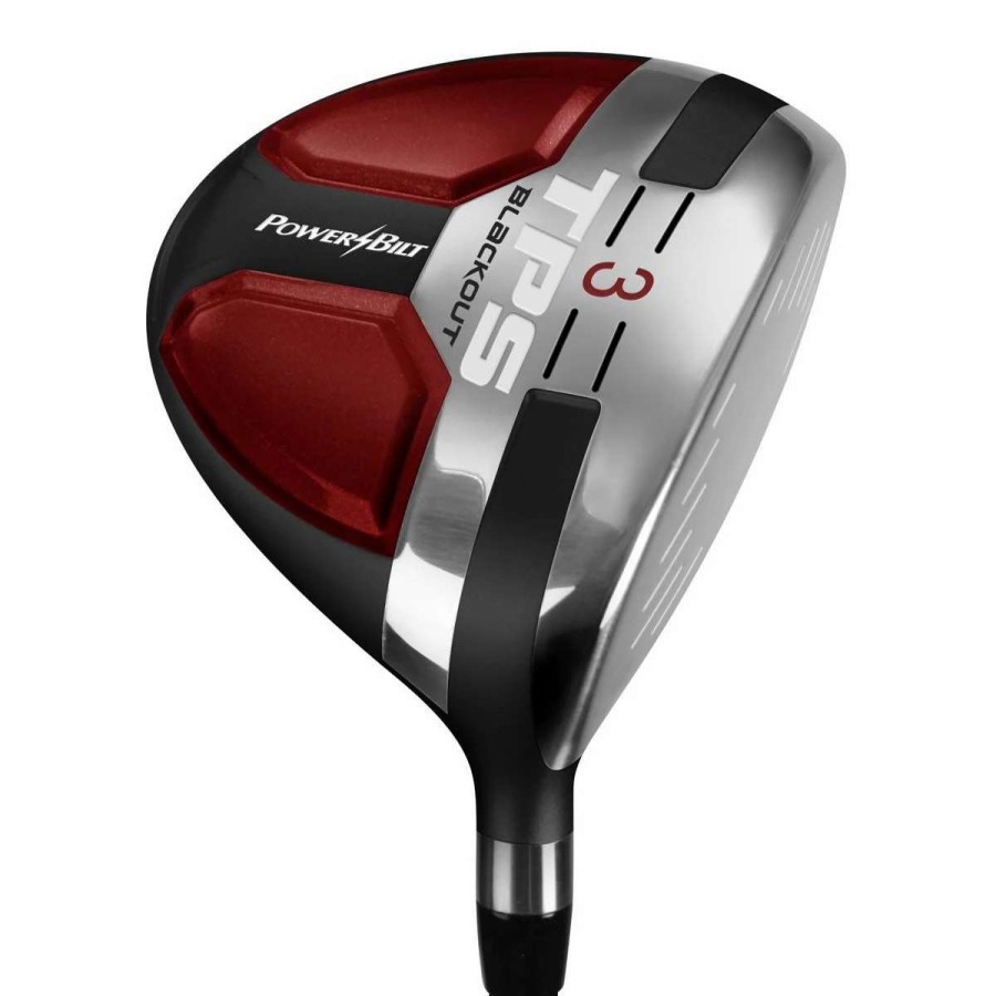 Golf Clubs * | Powerbilt Tps Blackout Fairway Woods