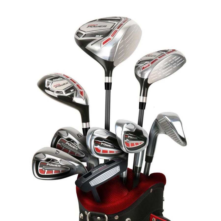 Golf Clubs * | Powerbilt Pro Power Men'S Package Golf Set