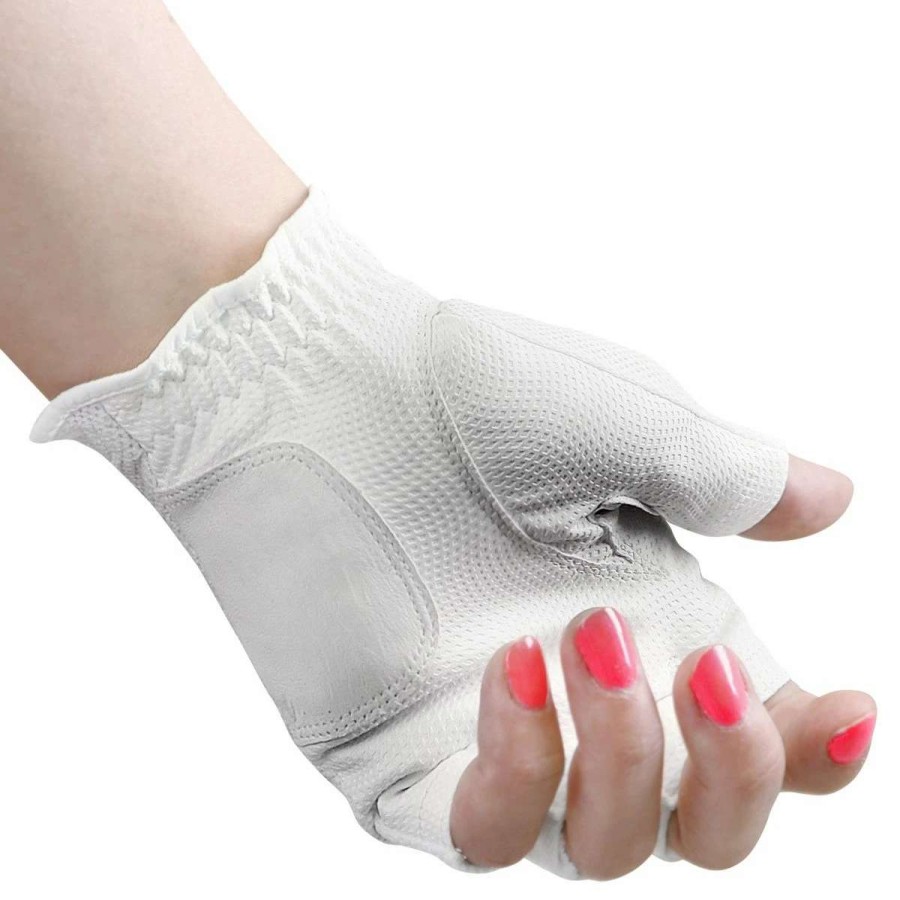 Accessories * | Powerbilt Countess Half-Finger Golf Gloves