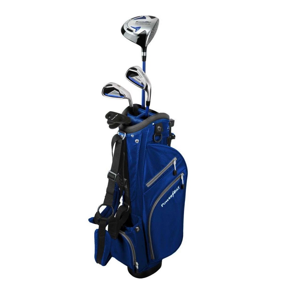 Golf Clubs * | Powerbilt Junior Boys' Ages 5-8 Blue Series Set