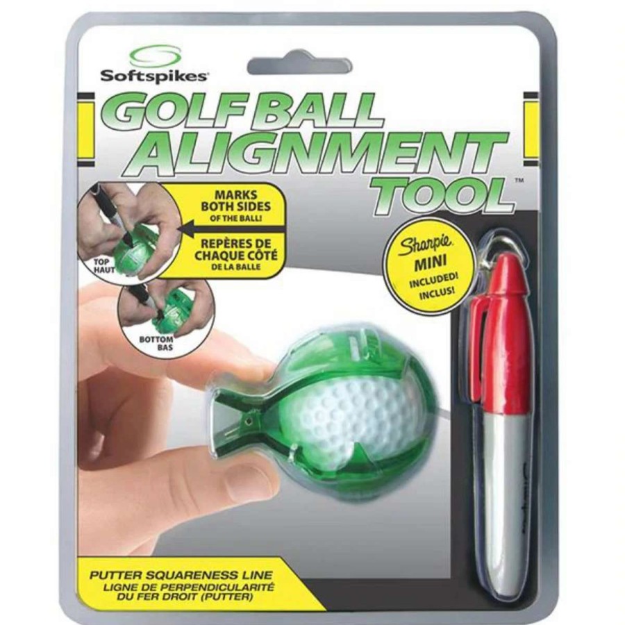 Accessories * | Softspikes Golf Ball Alignment Tool