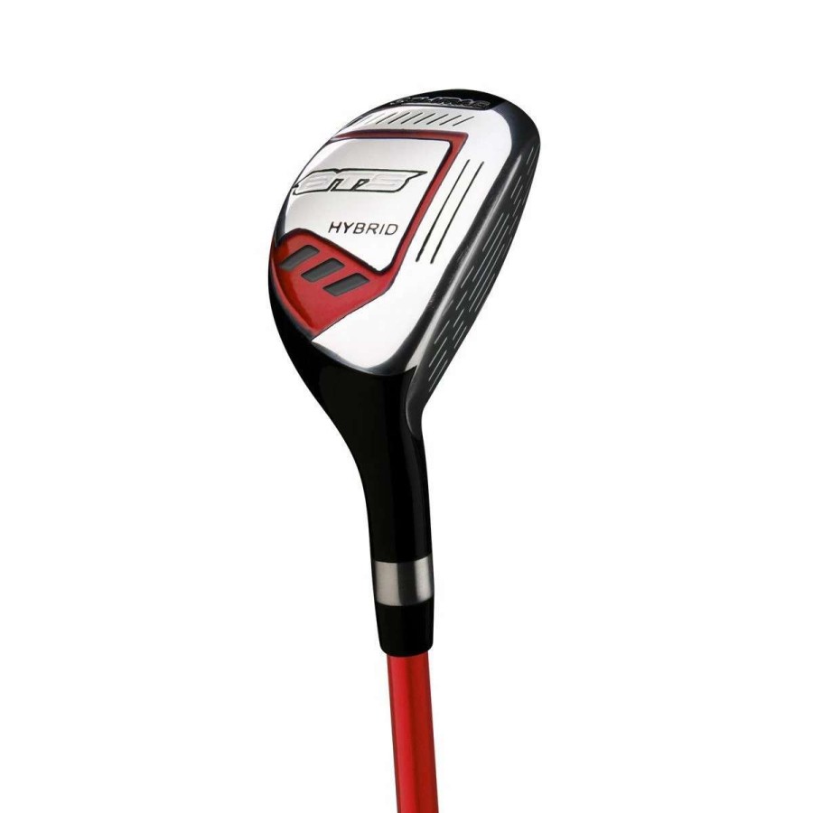 Golf Clubs * | Orlimar Ats Junior Boys' Red/Black Series #5 Hybrid (Ages 9-12)