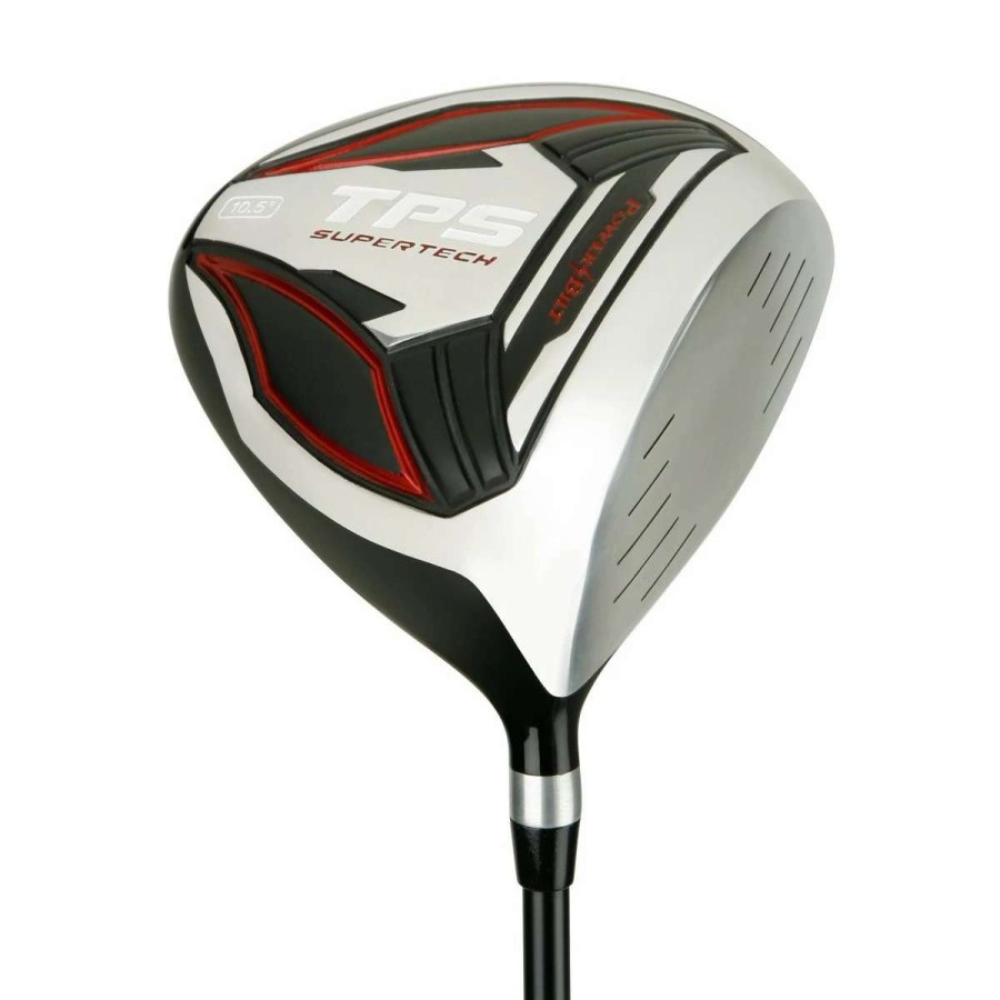 Golf Clubs * | Powerbilt Golf Tps Supertech Black/Red Driver