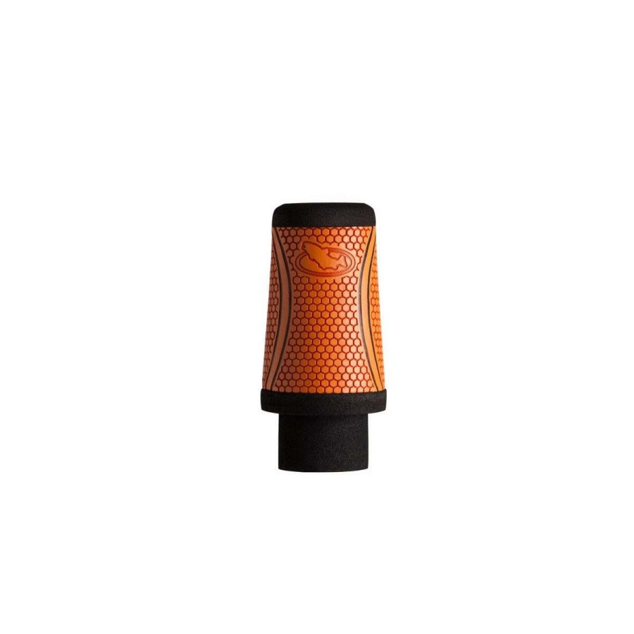 Accessories * | Winn Fishing 1.75 Straight Taper Od 1.08 Fore Grip (Hex Pattern) Orange