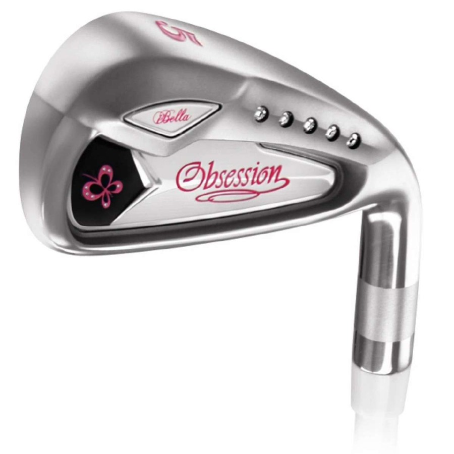 Clubheads * | Ibella Obsession Hot Pink Ladies Iron Clubhead