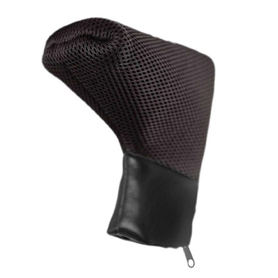 Accessories * | Black Mesh Blade Putter Headcover