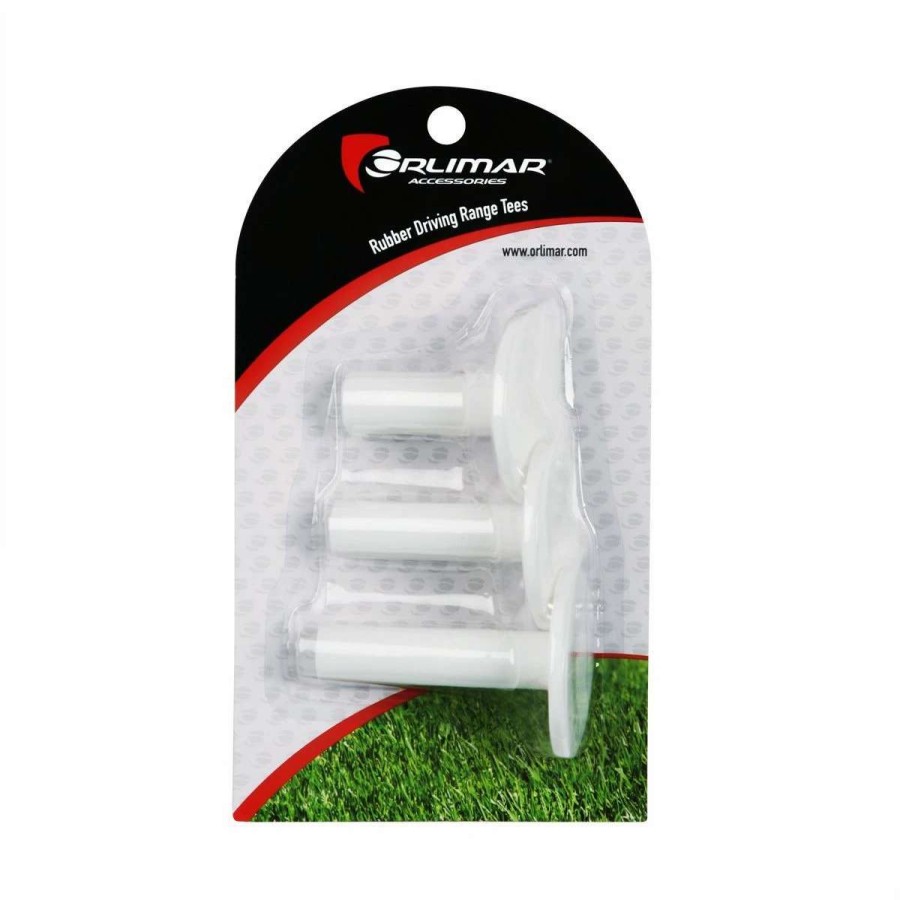 Accessories * | Orlimar Rubber Driving Range Tees (3 Pack)