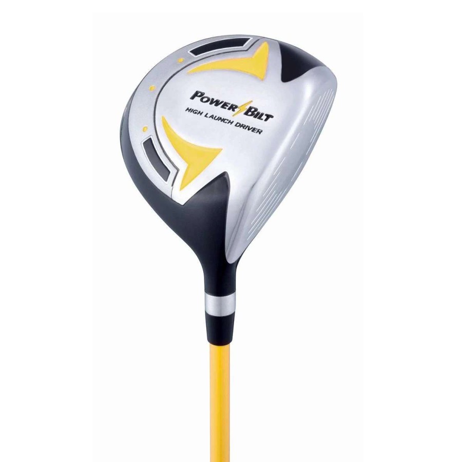 Golf Clubs * | Powerbilt Junior Boy/Girl Ages 0-3 (Yellow) Rh Driver