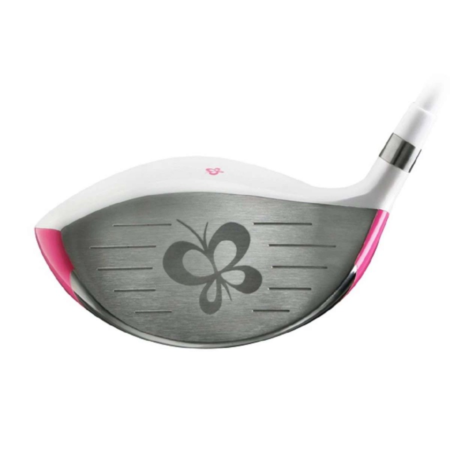 Clubheads * | Ibella Obsession Hot Pink Ladies Titanium Driver Clubhead