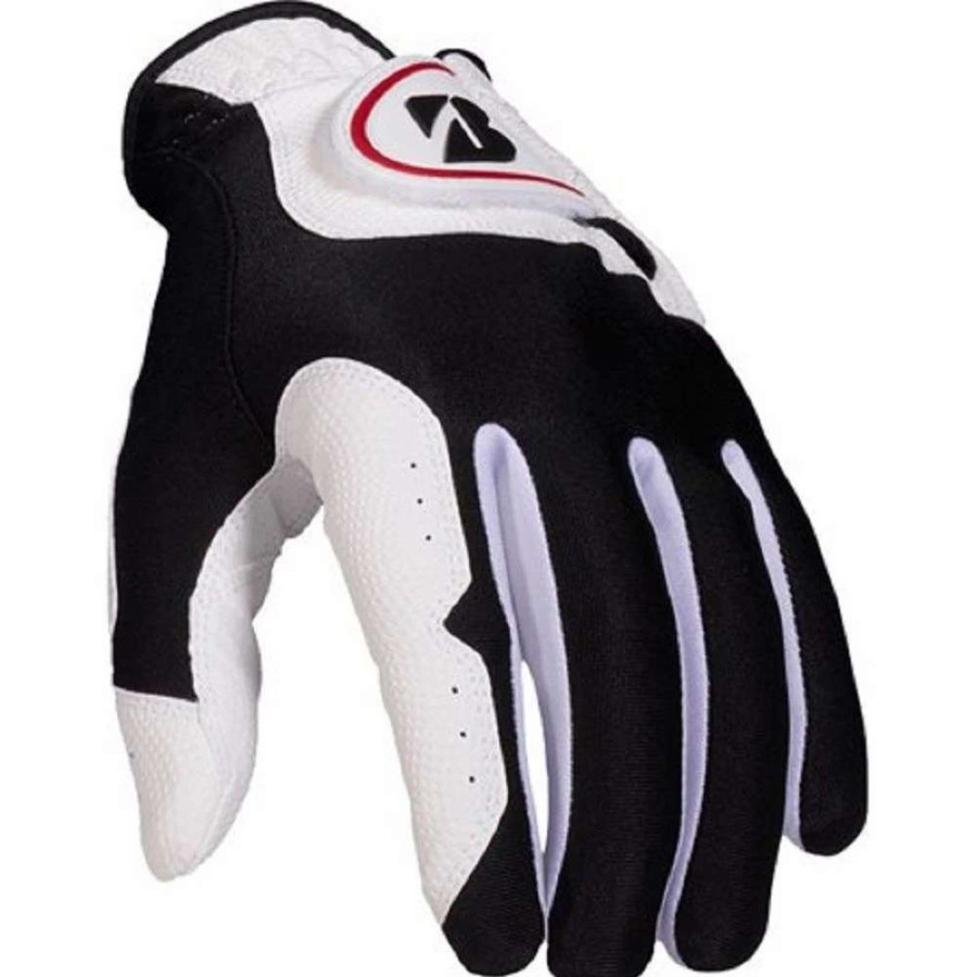 Accessories * | Bridgestone Fit Synthetic Men'S Leather Golf Glove