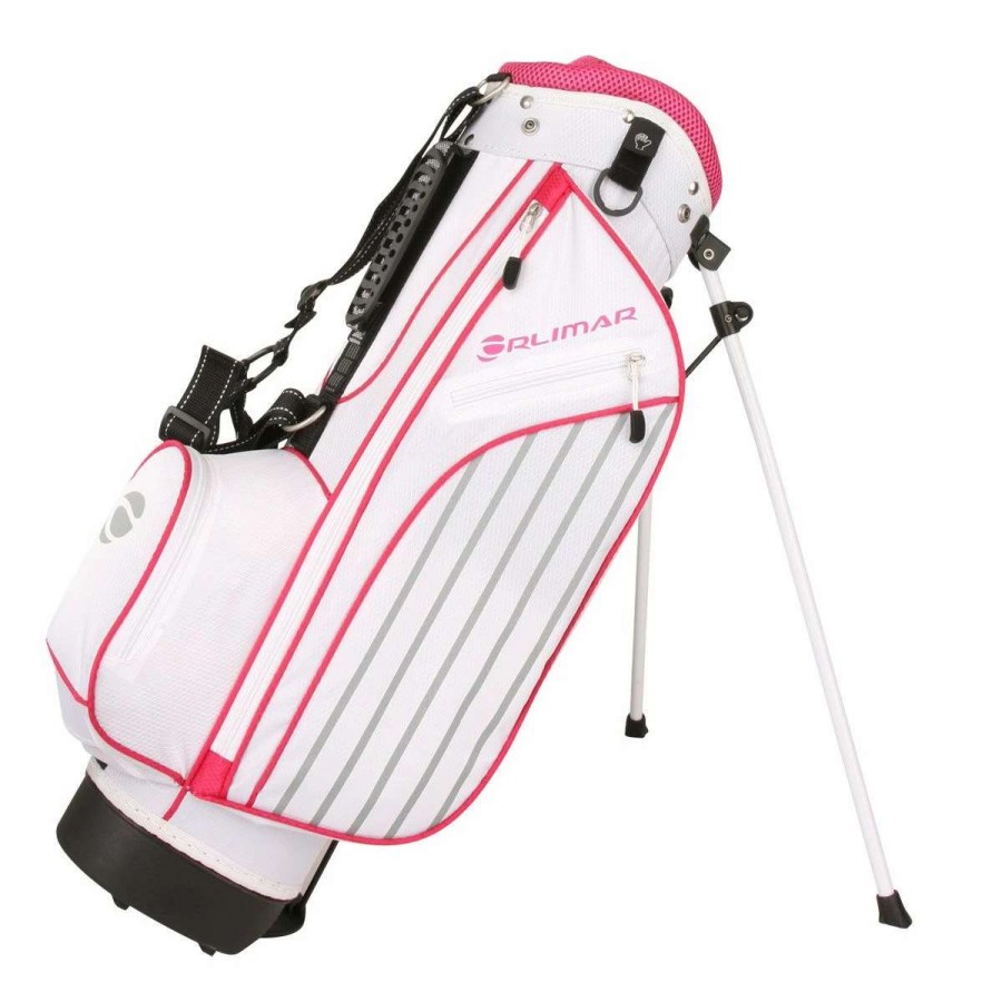 Accessories * | Orlimar Ats Junior Girls Pink Series Stand Bag (Ages 5-8)