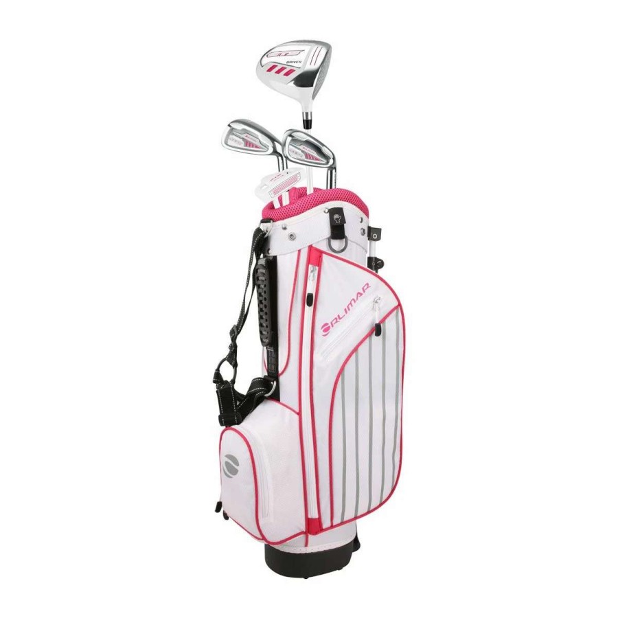 Golf Clubs * | Orlimar Ats Junior Girls Pink Series Set (Rh Ages 5-8)