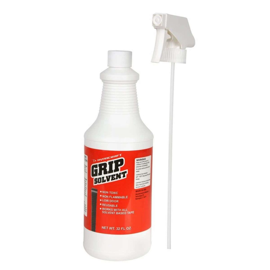 Clubmaking * | Dynacraft Golf Grip Solvent (Non-Toxic And Non-Flammable) 32 Ounces Bottle Bundle With Trigger Sprayer