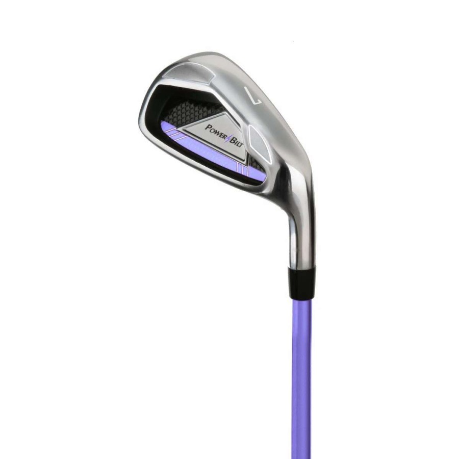 Golf Clubs * | Powerbilt Junior Girls' Ages 9-12 Lavender Series Set Rh