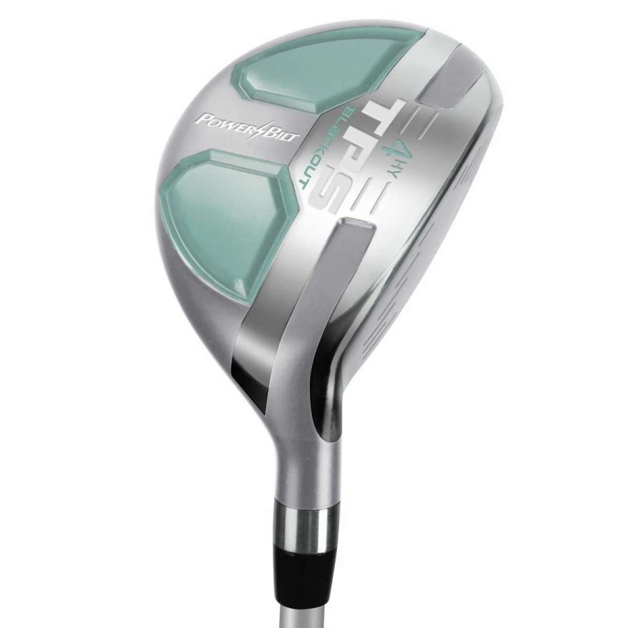 Golf Clubs * | Powerbilt Tps Blackout Women'S Hybrids