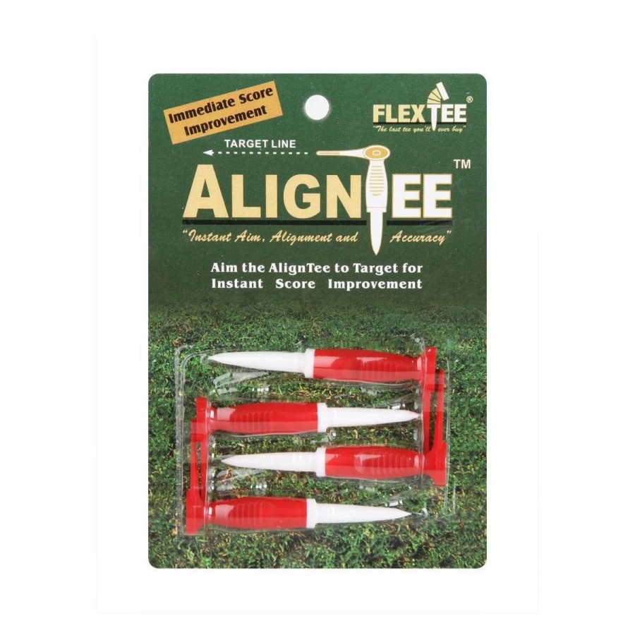 Accessories * | Flextee Aligntee Flexible Golf Tees (4 Pack)