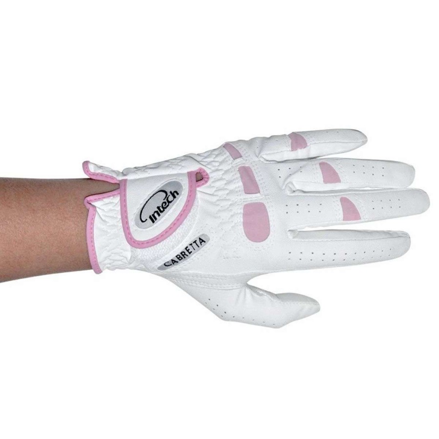 Accessories * | Intech Cabretta Women'S Golf Gloves