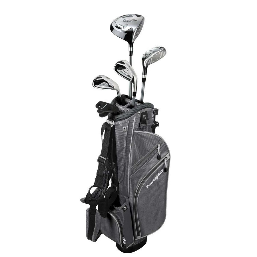 Golf Clubs * | Powerbilt Junior Boys' Ages 9-12 Silver Series Set