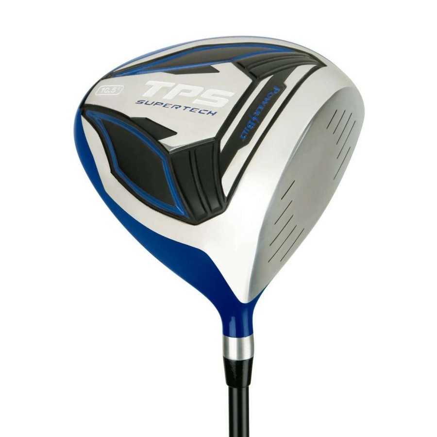 Golf Clubs * | Powerbilt Golf Tps Supertech Black/Blue Driver