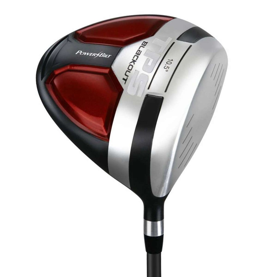 Golf Clubs * | Powerbilt Tps Blackout Driver