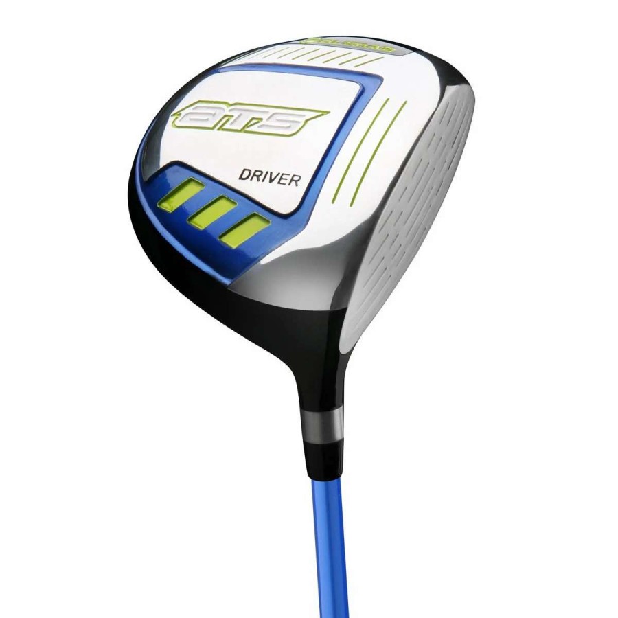 Golf Clubs * | Orlimar Ats Junior Boys' Blue/Lime Series Driver (Ages 5-8)