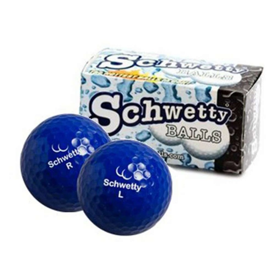 Accessories * | Schwetty Balls Blue Pair Novelty Golf Balls