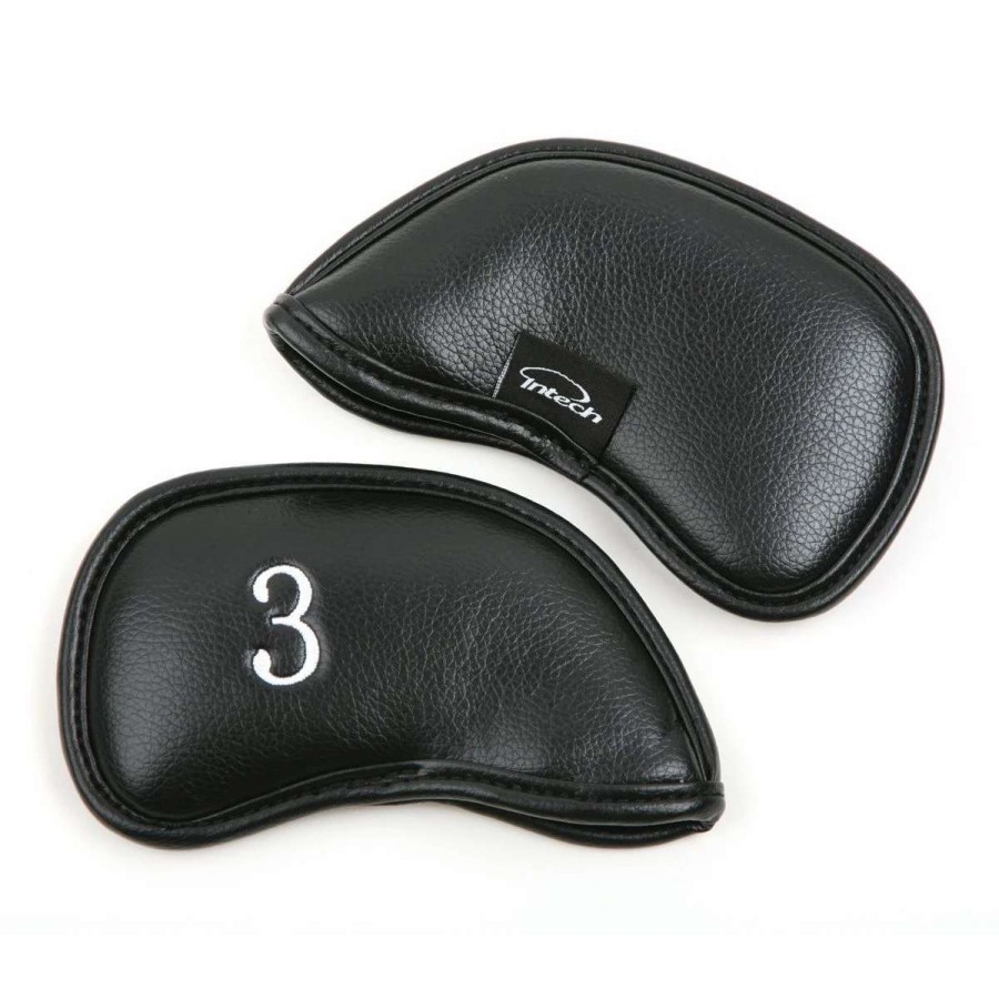 Accessories * | Intech 12-Piece Thick Synthetic Leather Golf Iron Headcover Set With Magnetic Closure