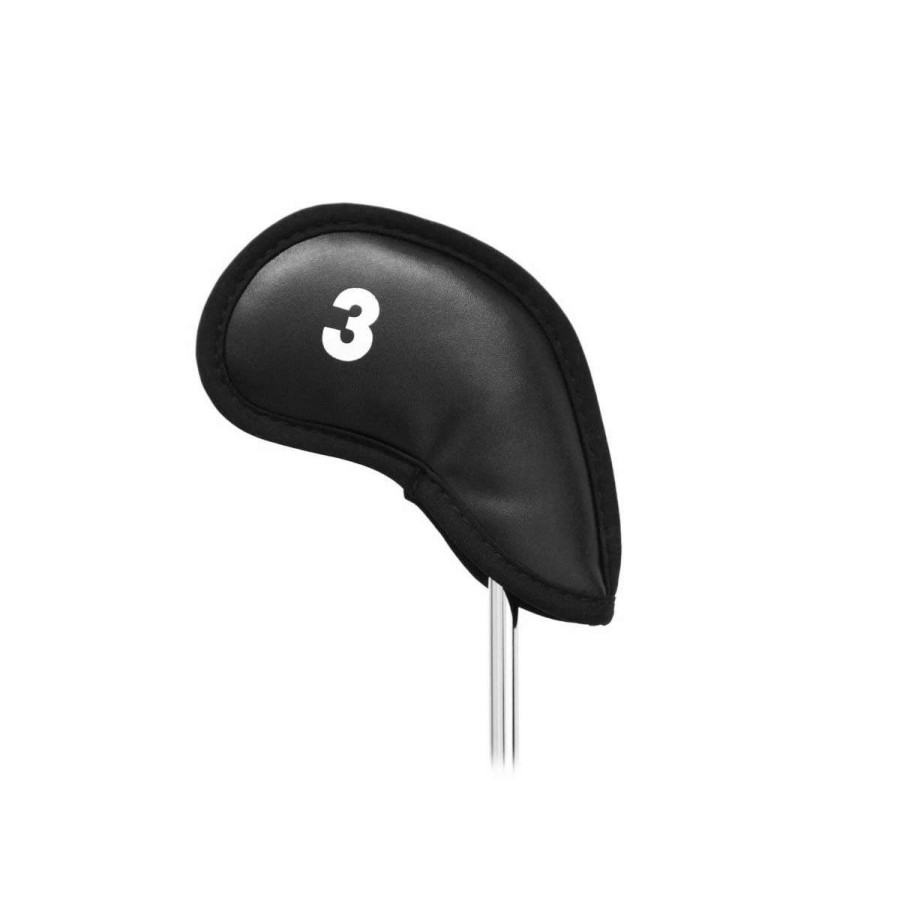 Accessories * | No Logo Iron Headcover (Black)