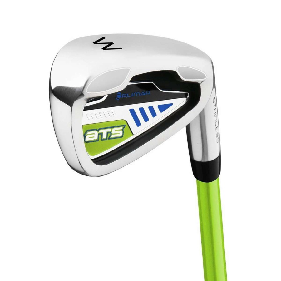 Golf Clubs * | Orlimar Ats Junior Boys' Lime/Blue Series Wedge (Ages 3-5)