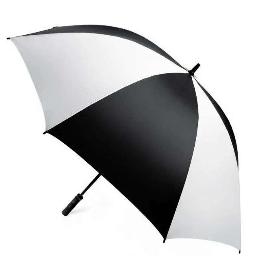 Accessories * | Tour Gear 62 Deluxe Golf Umbrella Black/White