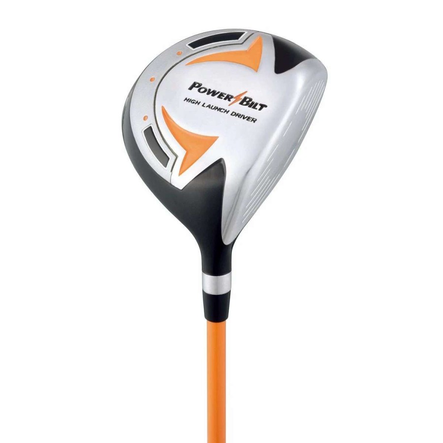 Golf Clubs * | Powerbilt Junior Boys' Ages 3-5 (Orange) Rh Driver