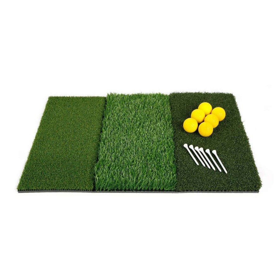 Accessories * | Orlimar Triple Surface Golf Hitting Mat